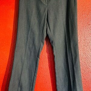 Ann Taylor Petite Signature Style Women Pants, Navy/Grayish Color Size 2P